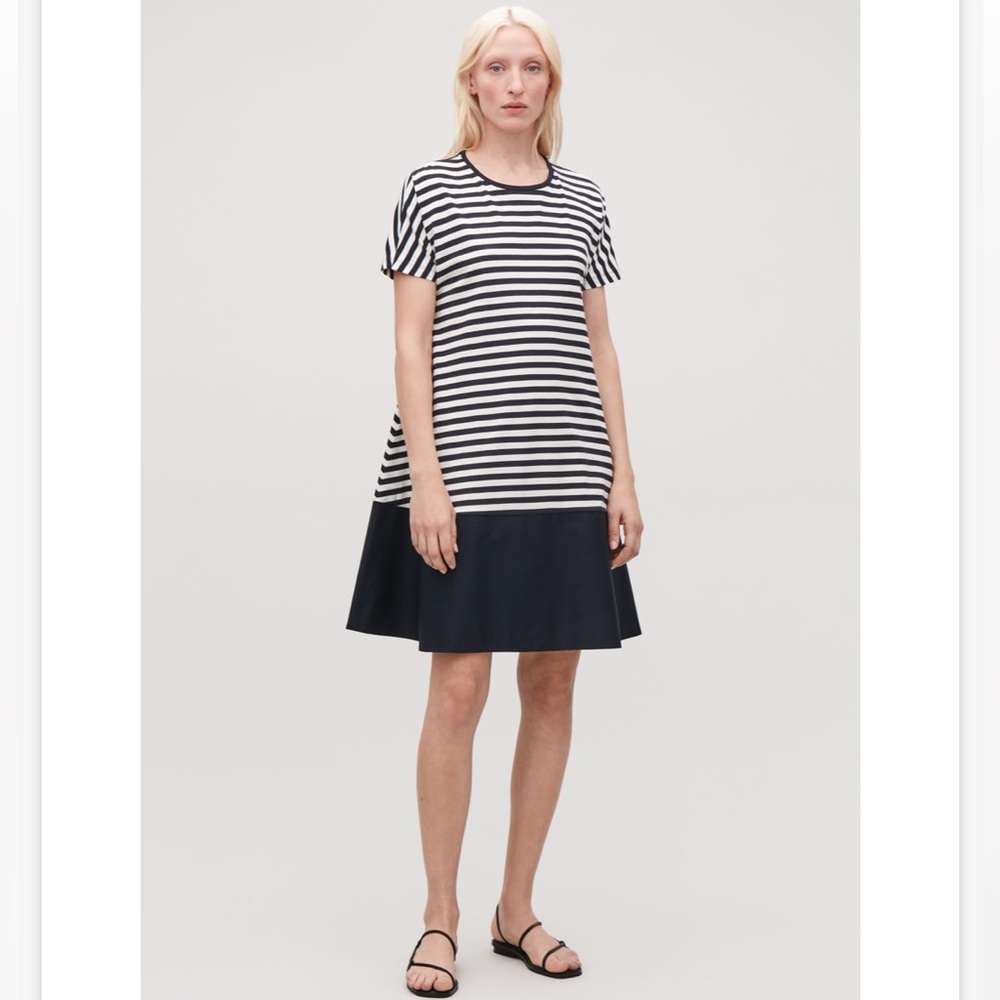 COS A-Line Striped Dress